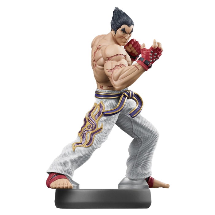 amiibo kazuya tekken super smash bros visuel produit