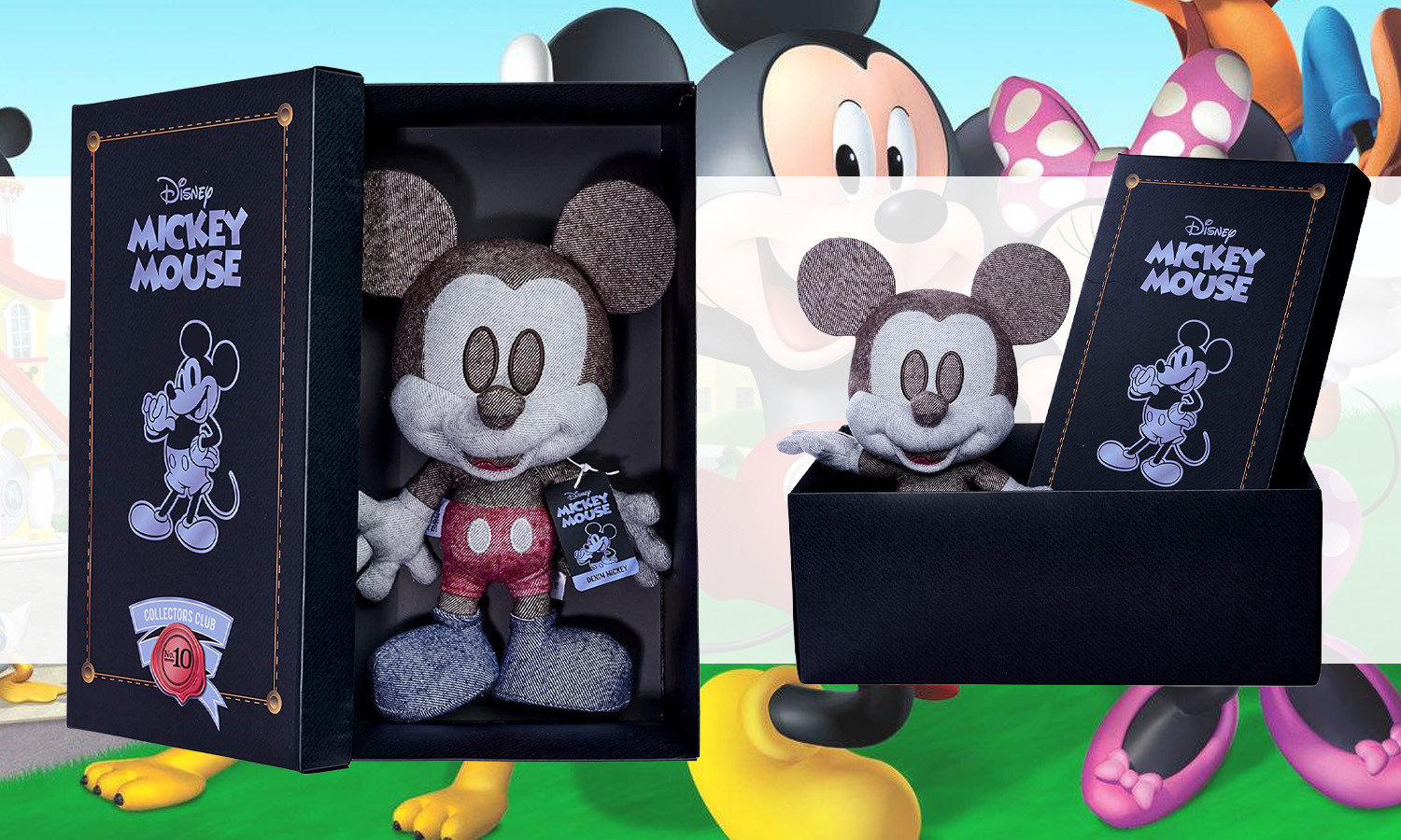 peluche collector mickey n10 jean visuel slider horizontal