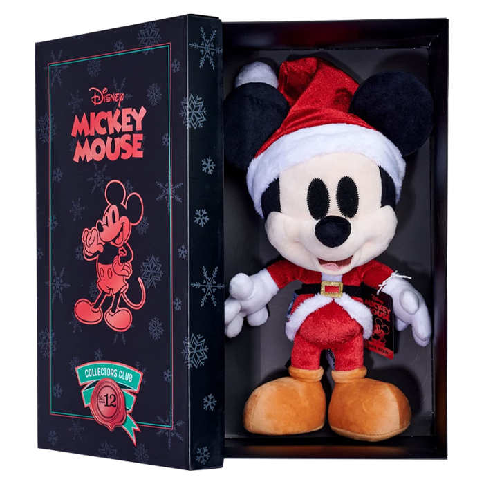 peluche collector mickey n12 pere noel visuel produit