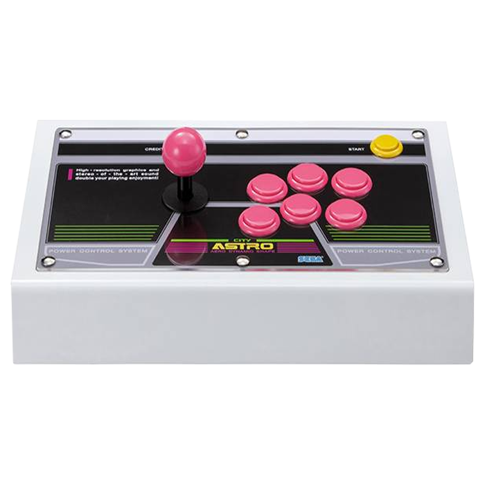 stick arcade rose sega astro city pink visuel produit