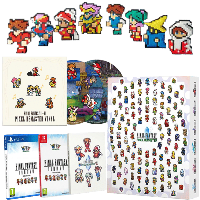 final fantasy pixel remaster collector ps4 switch visuel produit