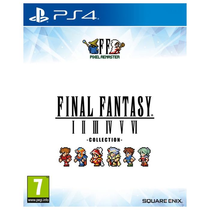 final fantasy pixel remaster 1 a 6 ps4 visuel produit