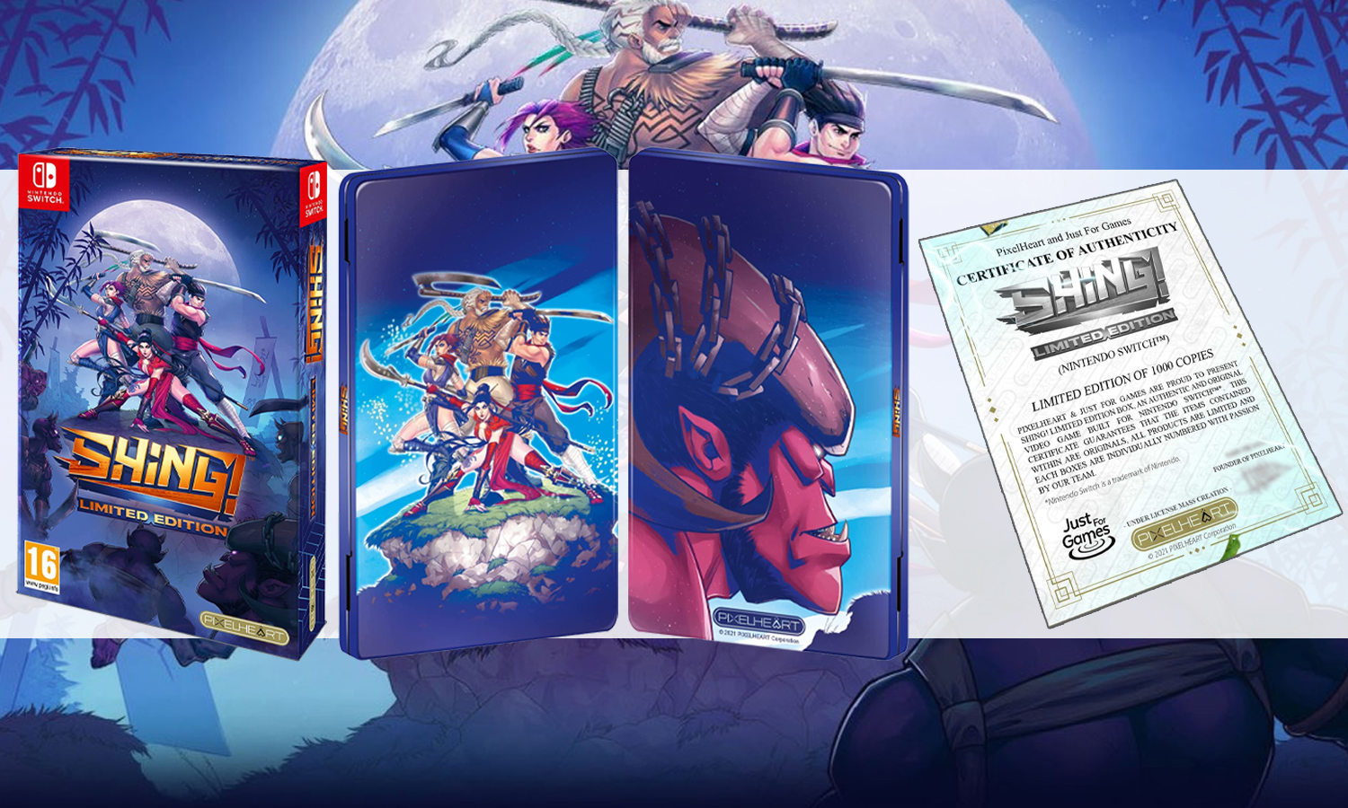 Shing! Futurepak Edition sur Switch