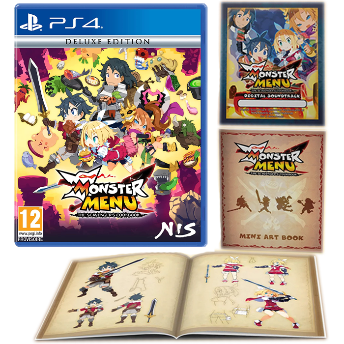 Monster Menu Deluxe Edition sur PS4
