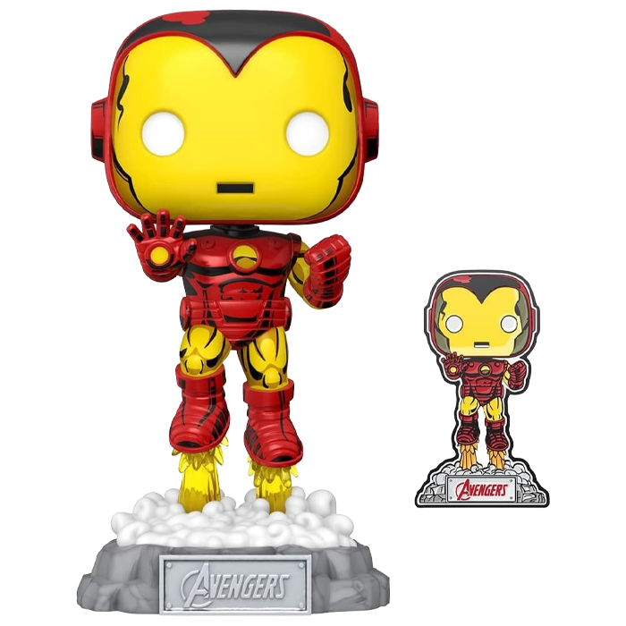 funko pop iron man 1172 amazon exclusive visuel produit
