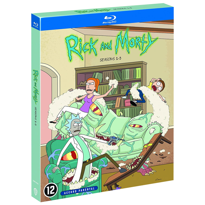 Rick and Morty Coffret Blu Ray Saisons 1 à 5