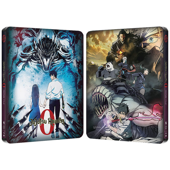 jujutsu kaisen 0 steelbook blu ray visuel produit détaillé
