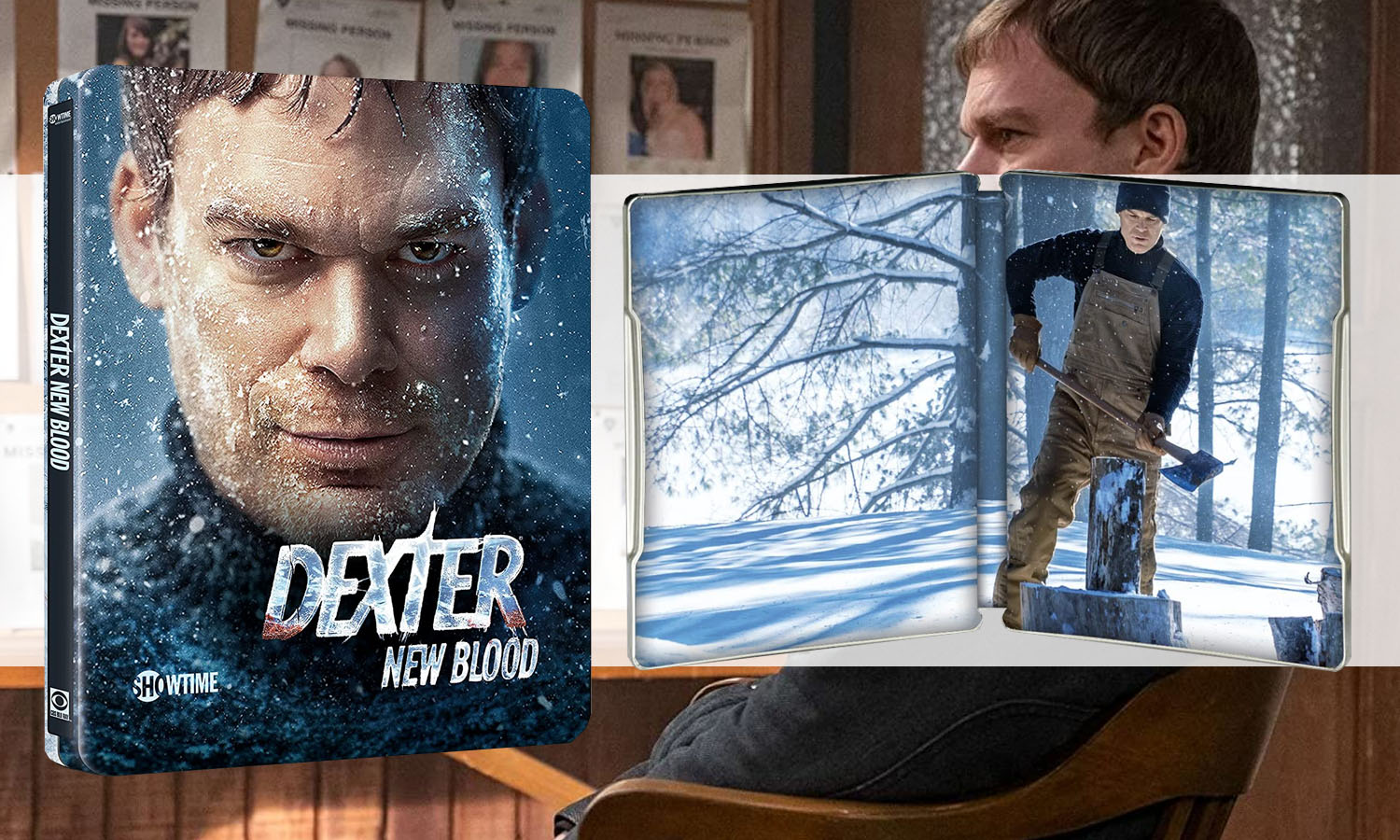 slider dexter new blood steelbook blu ray