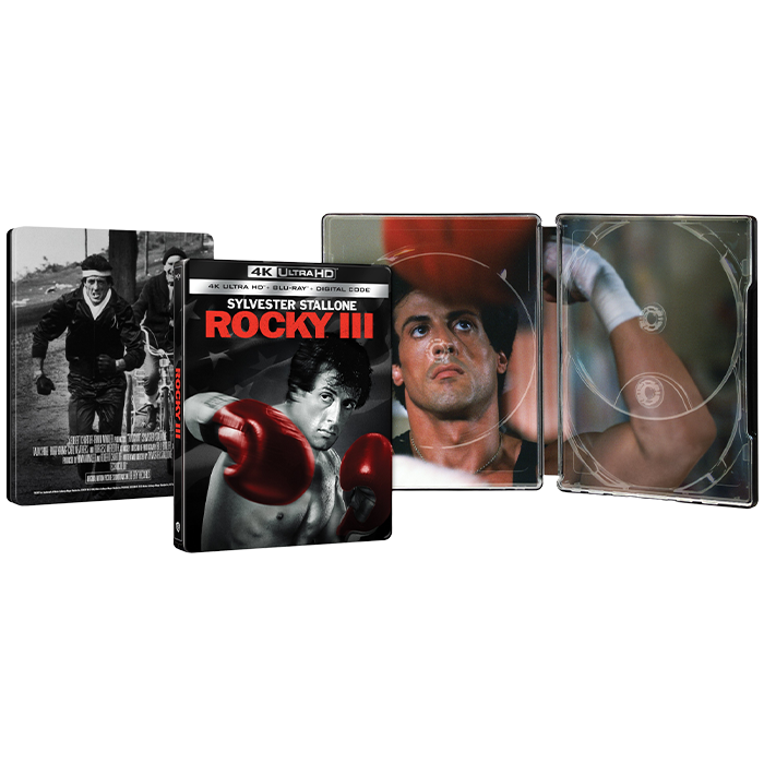 Rocky 3 Blu Ray 4K Steelbook visuel-produit copie