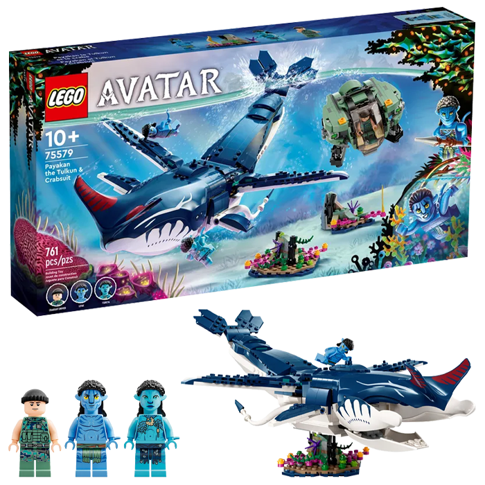 Lego Avatar Payakan Tulkun 75579 visuel produit v2