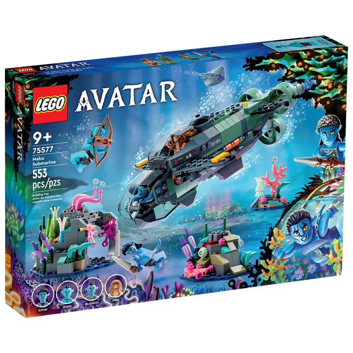 lego avatar sous marin mako 75577 visuel produit