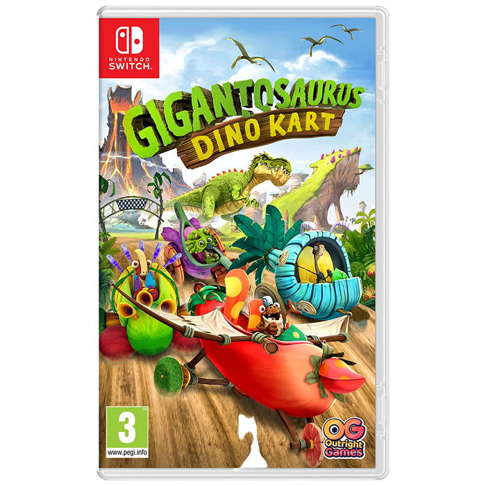 Gigantosaurus Dino Kart sur Switch