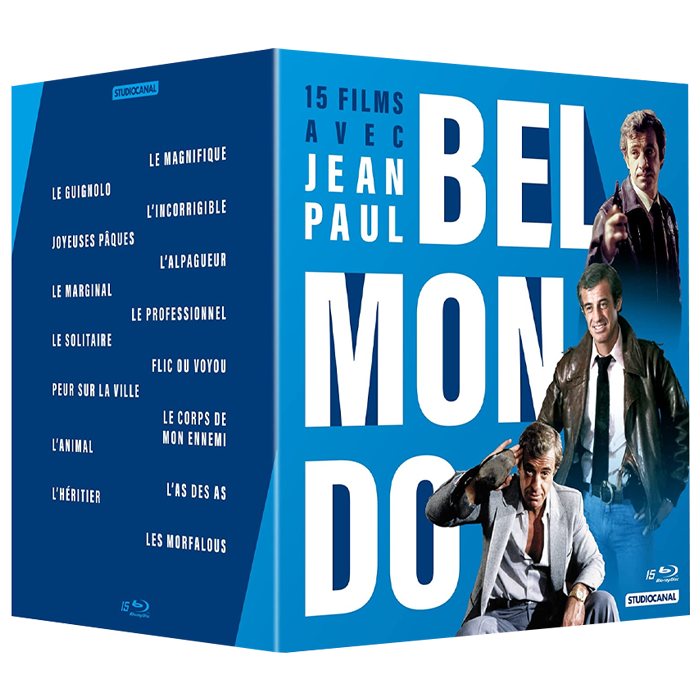 15 Films Jean-Paul Belmondo Blu Ray [Version Restaurée]