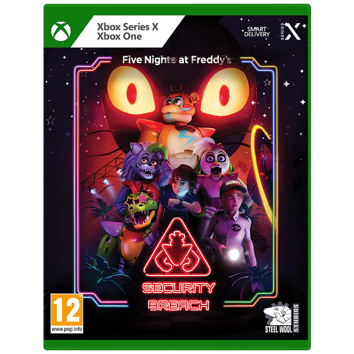 five nights at freddys security breach xbox visuel produit