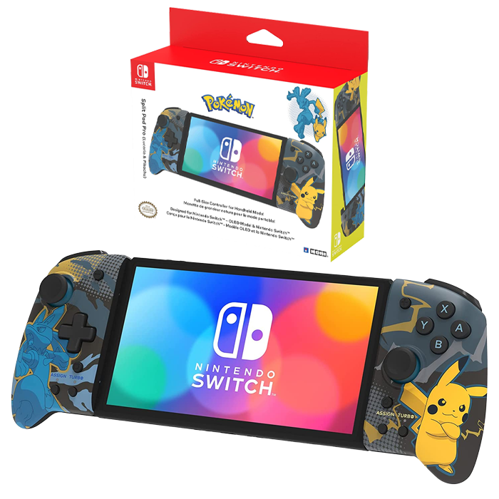 split pad pro lucario et pikachu visuel produit