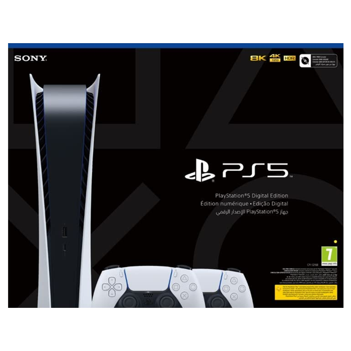 pack ps5 digital 2 manettes officiel visuel produit