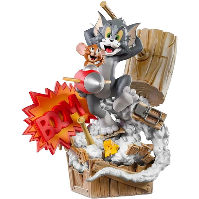 Statuette Tom & Jerry Prime Iron Studios (20 cm)