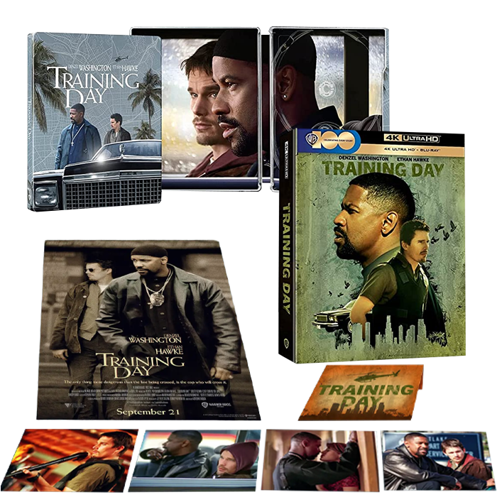 training day 4k steelbook collector visuel produit