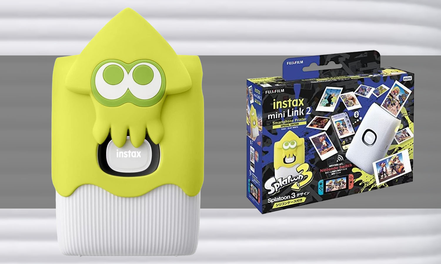 instax Mini Link 2 Nintendo Splatoon 3 Bundle Kit
