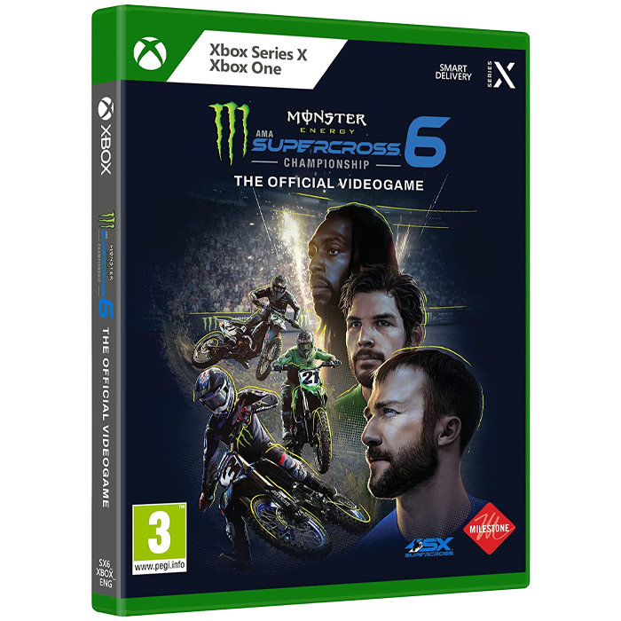 monster energy supercross 6 xbox visuel produit