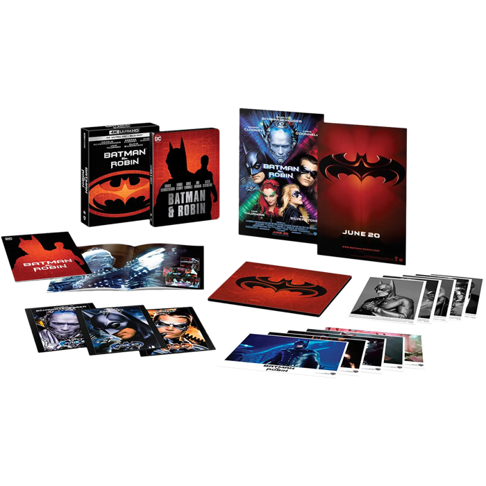batman et robin 4K blu ray collector visuel produit