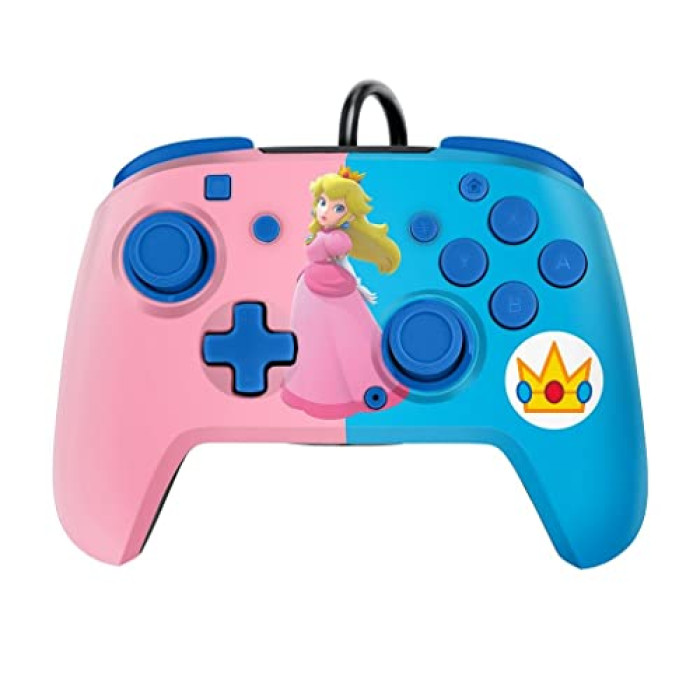manette filaire pdp rematch peach pour switch visuel produit