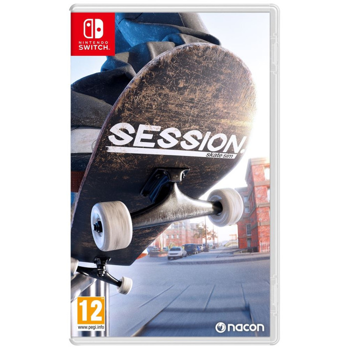 session skate sim sur switch visuel produit