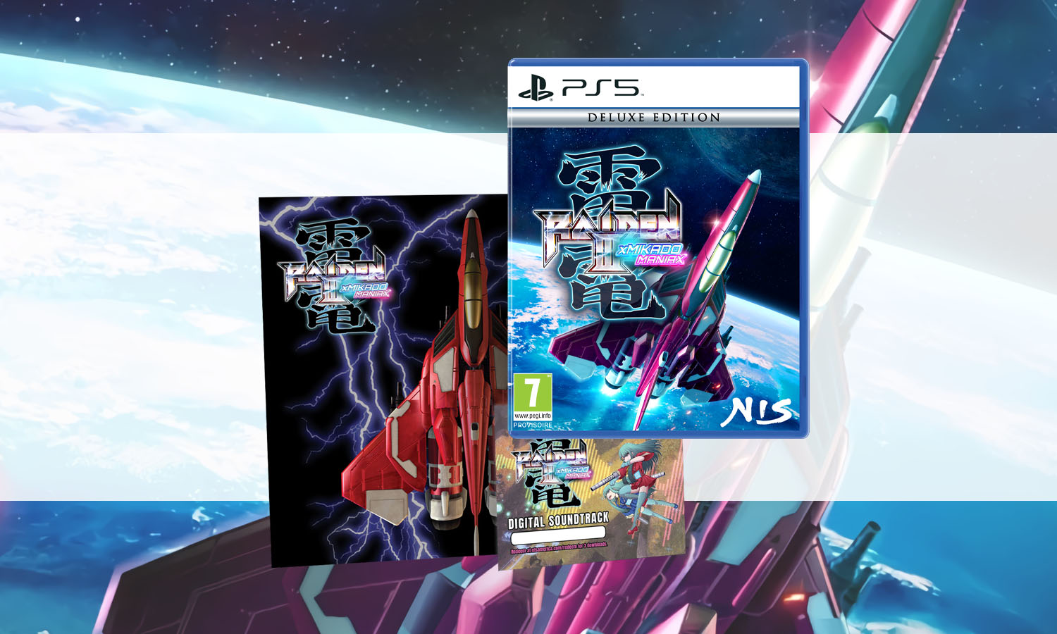raiden 3 x mikado maniax deluxe ps5 visuel slider horizontal