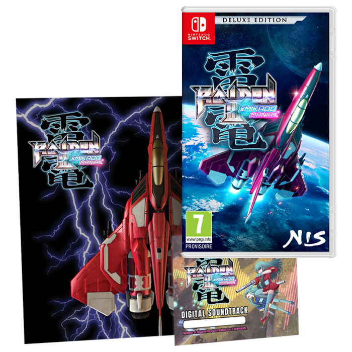 raiden 3 x mikado maniax deluxe switch visuel produit