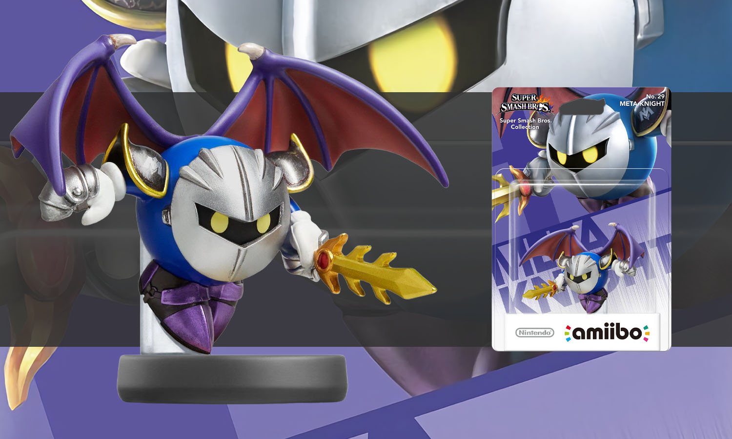 amiibo smash bros meta knight visuel slider horizontal