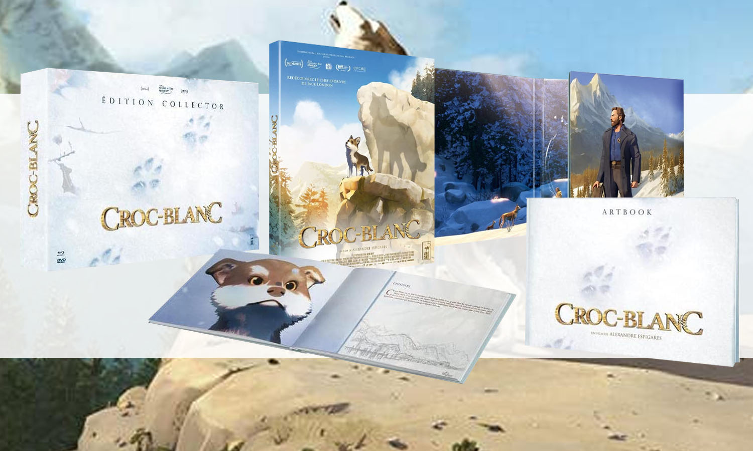 croc blanc blu ray collector slider