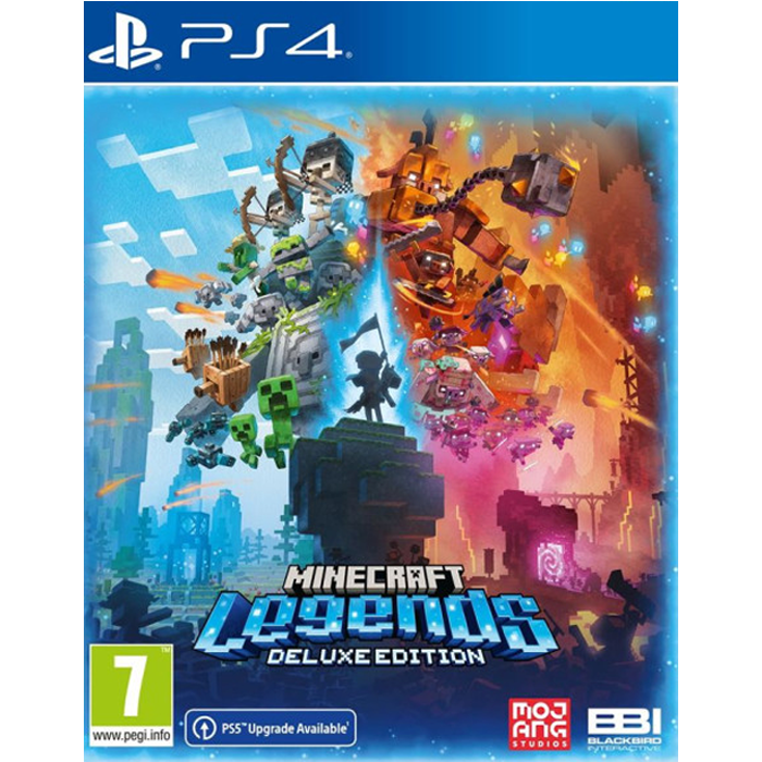 Minecraft Legends Edition Deluxe sur PS4 visuel produit