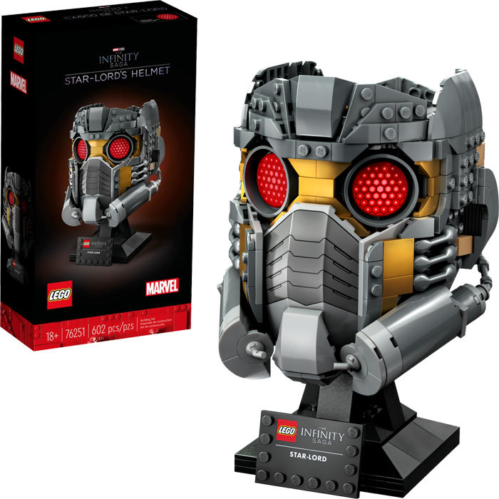 lego casque star lord 76251 visuel produit