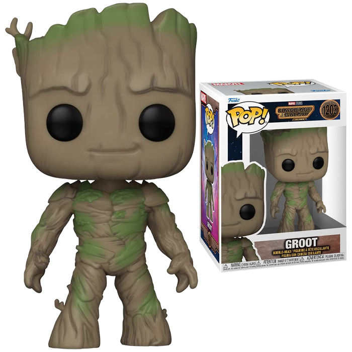 funko pop guardians galaxy 3 groot visuel produit