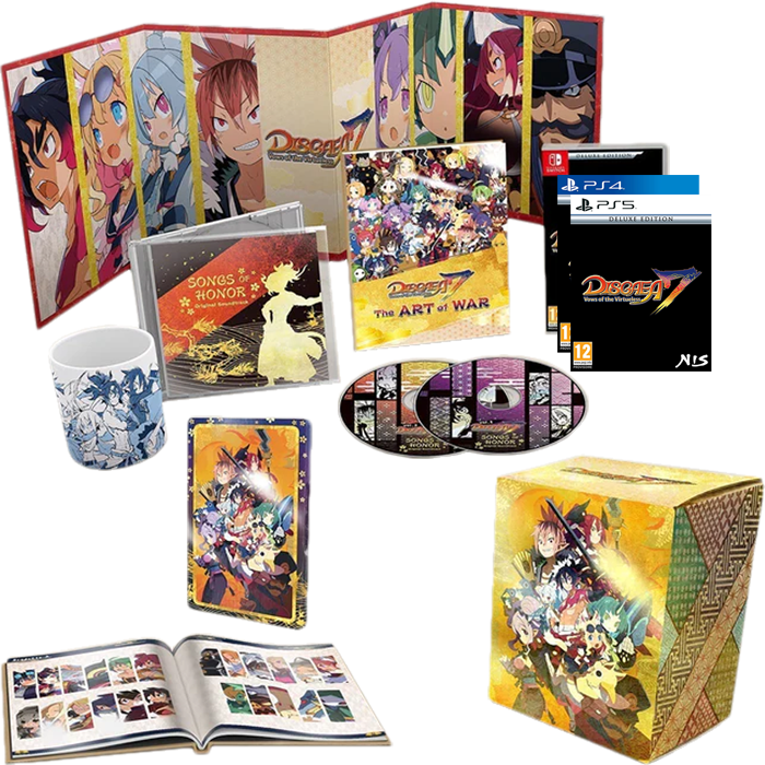 Disgaea 7 Edition Limitee ps4 PS5 switch visuel produit