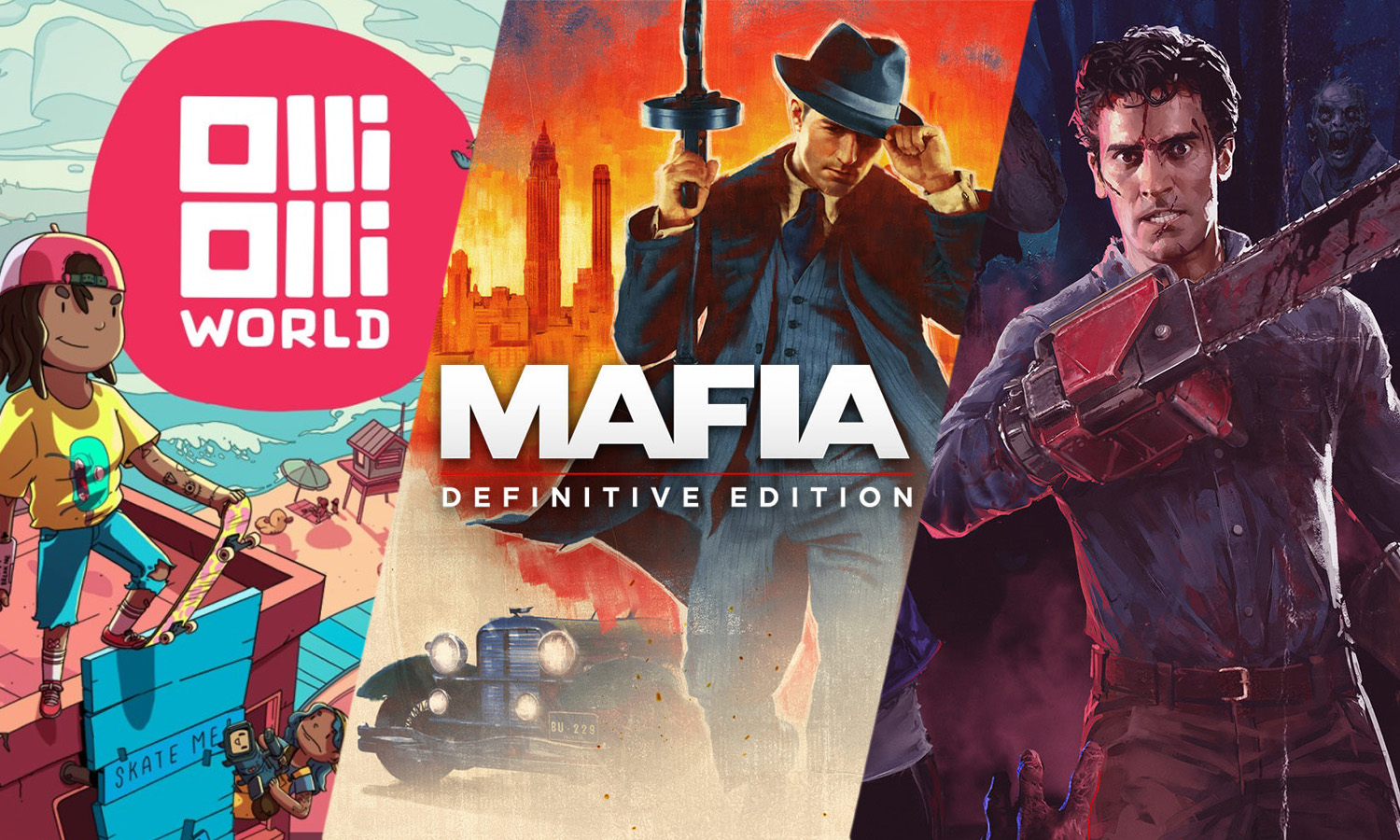 SLIDER Jeux gratuits Playstation Plus Fevrier 2023 Mafia Horreur Skate et Sci Fi au menu