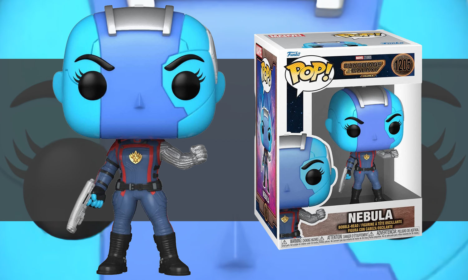 funko pop guardians galaxy 3 nebula visuel slider horizontal