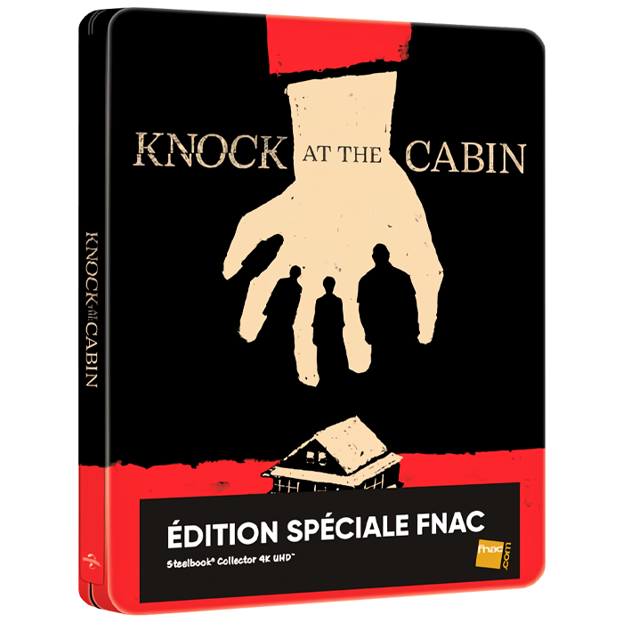 knock at the cabin steelbook 4k fnac visuel produit