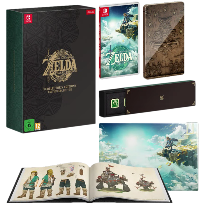 zelda tears of the kingdom collector visuel produit complet