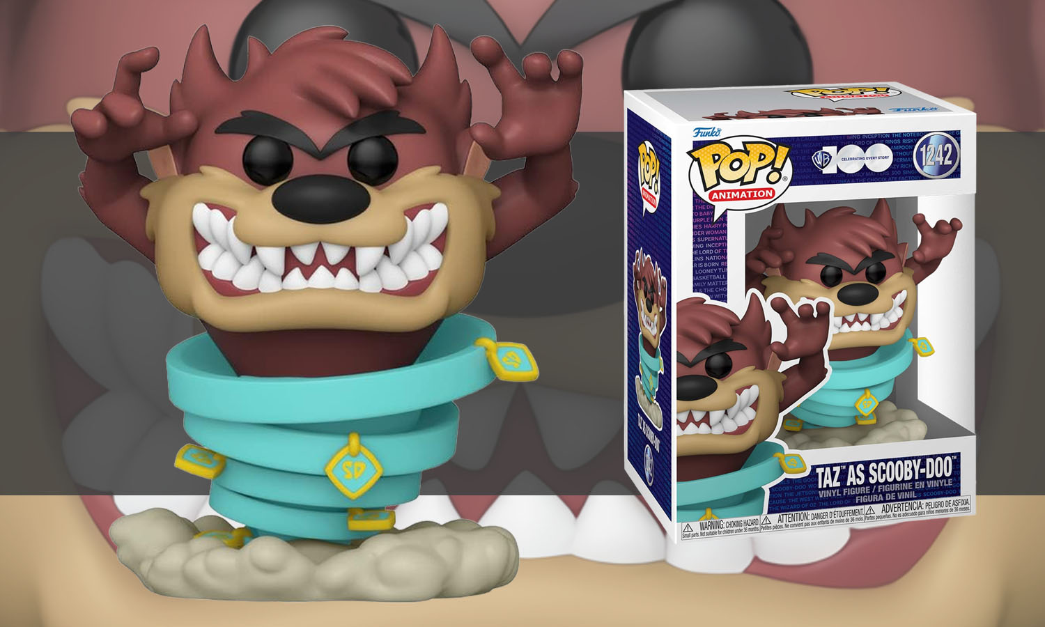 funko pop taz scooby 100e anniversaire wb visuel slider horizontal