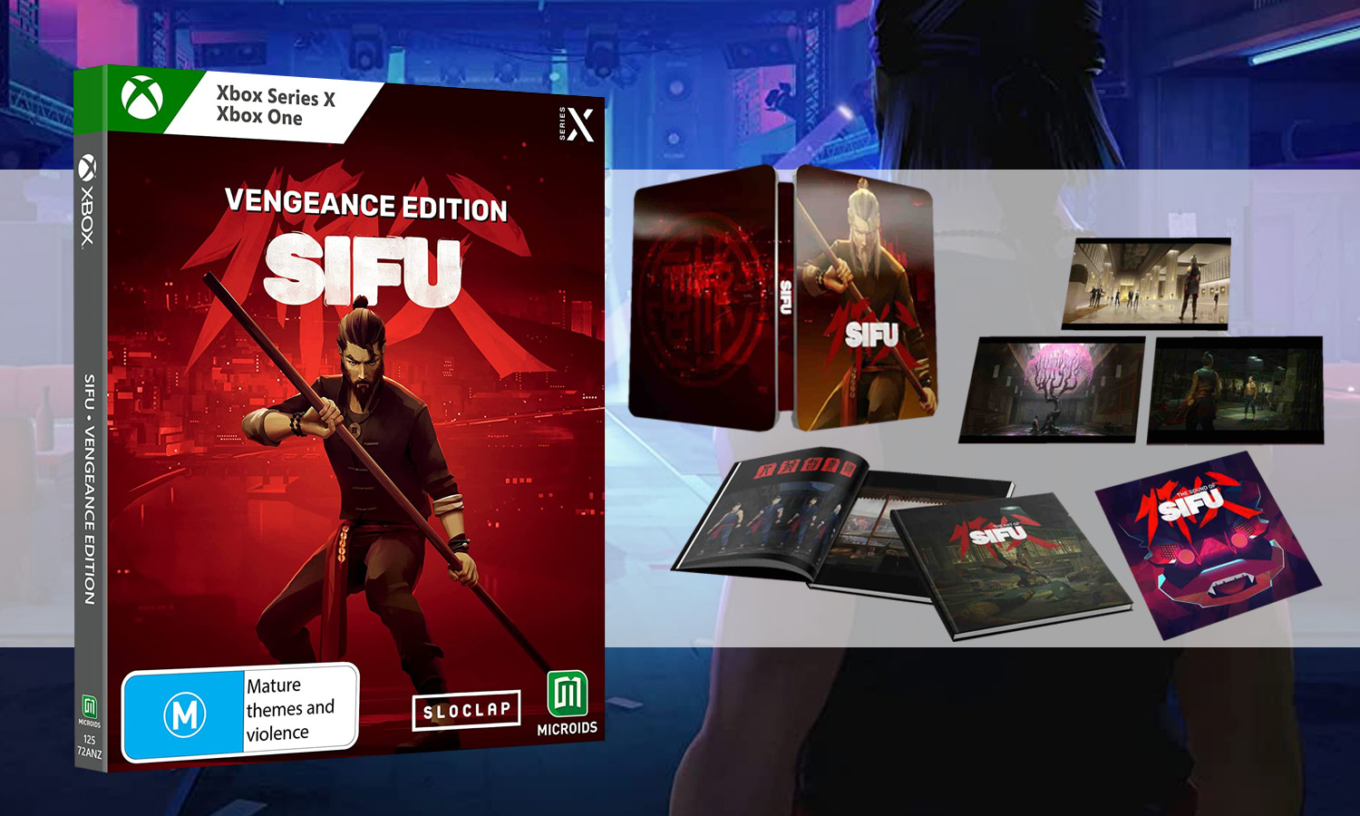 slider sifu edition vengeance xbox series x