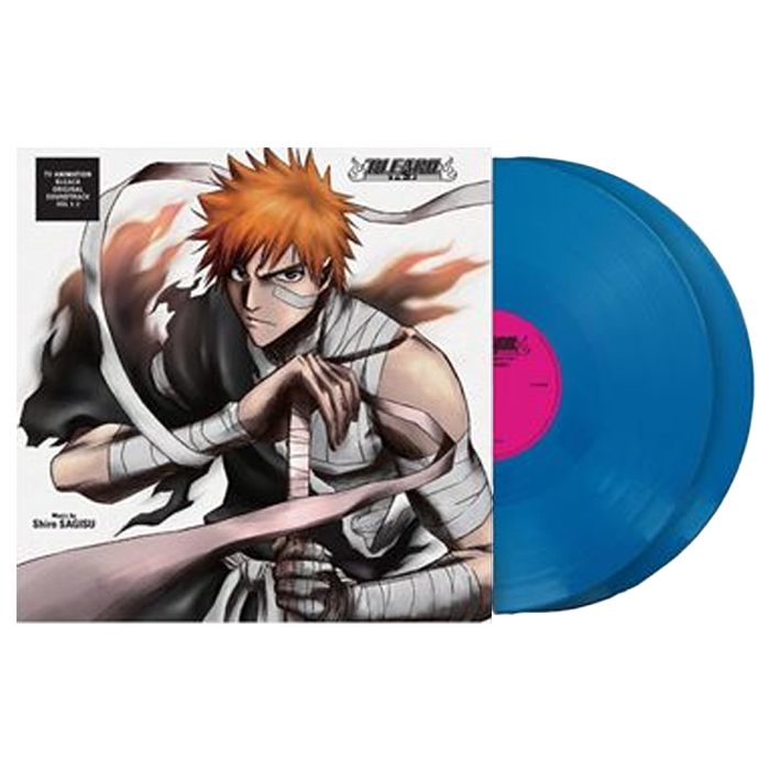 bleach vinyle bleu visuel produit