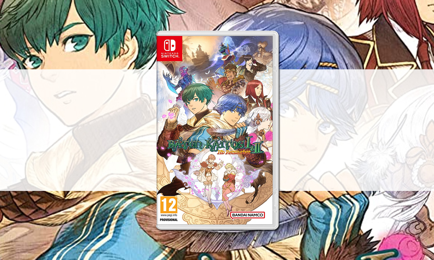 SLIDER baten kaitos switch remaster compilation 1 et 2 switch visuel definitif
