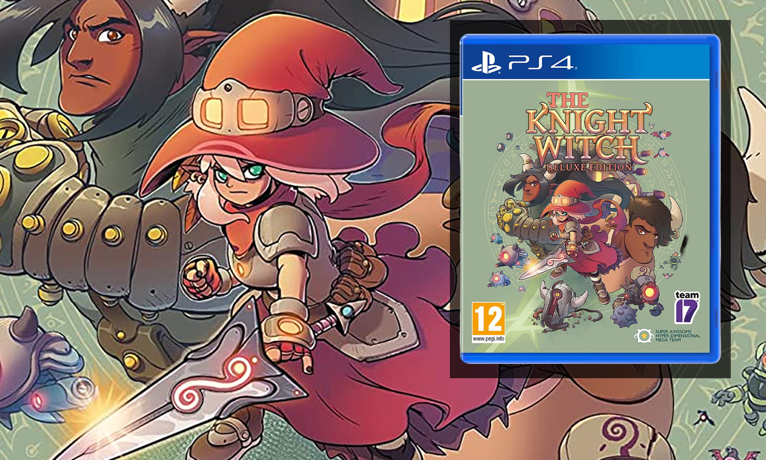 the knight witch ps4 visuel slider