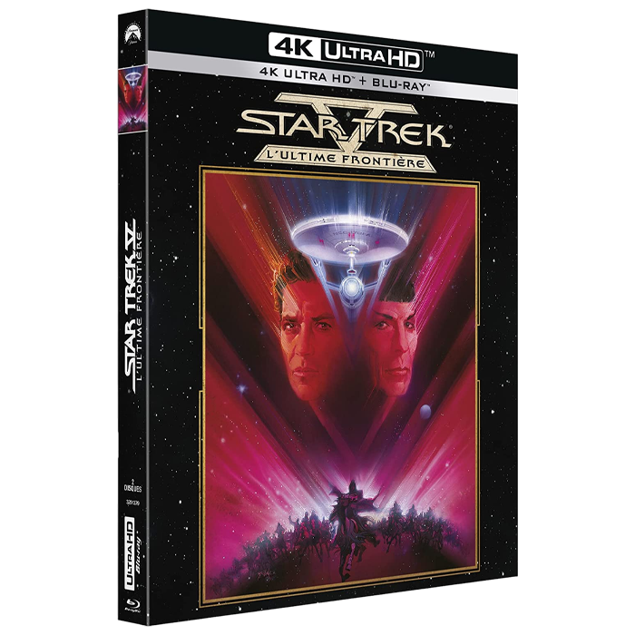 star trek 5 ultime frontiere bluray 4k visuel produit
