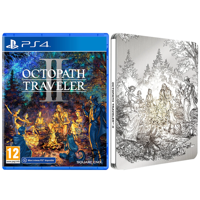 octopath traveler ps4 edition steelbook visuel produit