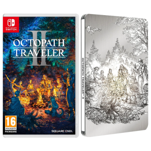 octopath traveler 2 edition steelbook switch visuel produit