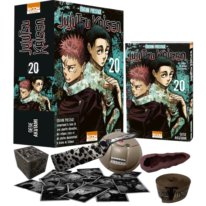 jujutsu kaisen tome 20 edition prestige visuel definitif