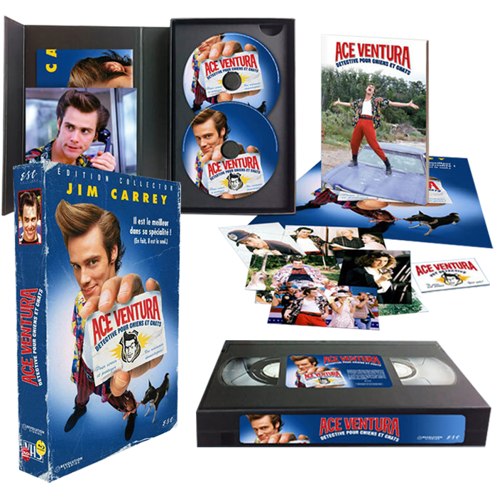 ace ventura blu ray collector visuel produit