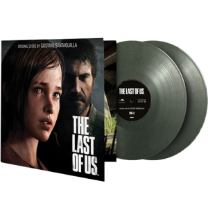 vinyle the last of us vert argent et marbre 5000 exemplaires visuel produit